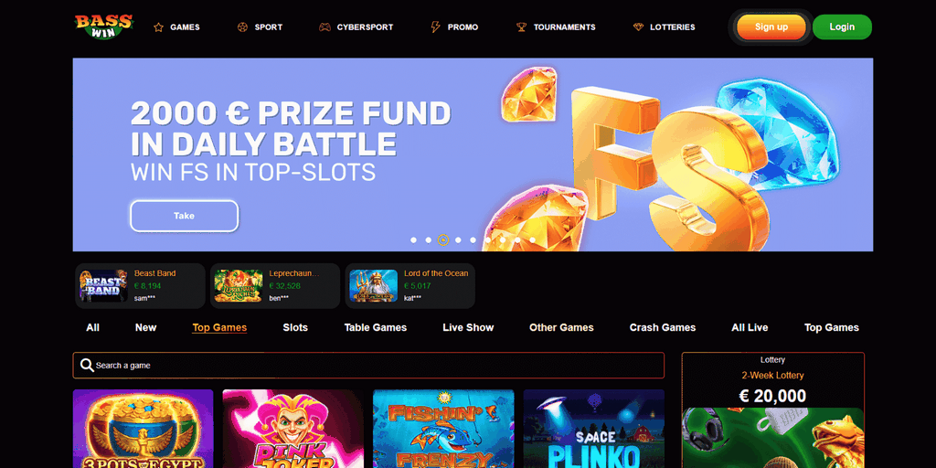 About United States - Bass Win Online Casino